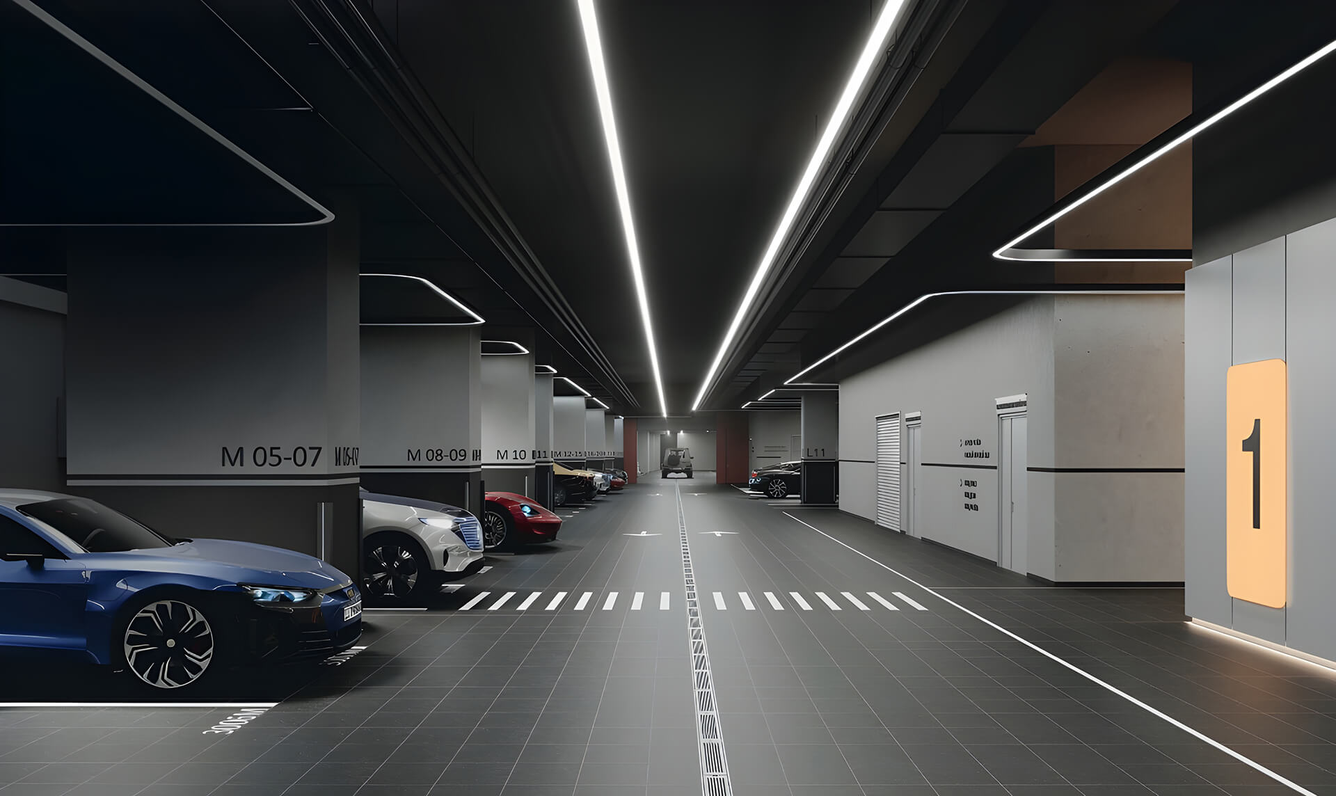 Паркинг ЖК ONE